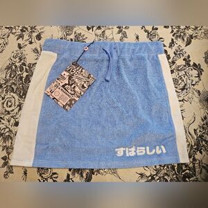 Dolls Kill NG Order Terry Cloth Skirt NWTS L